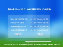 ľ Ghost Win8.1 64λ װ 2016v12(רҵ)