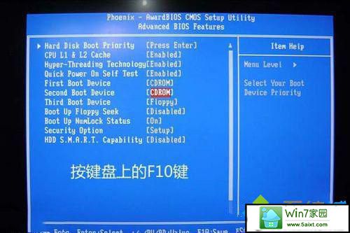 win10ϵͳʾboot from cdĽ